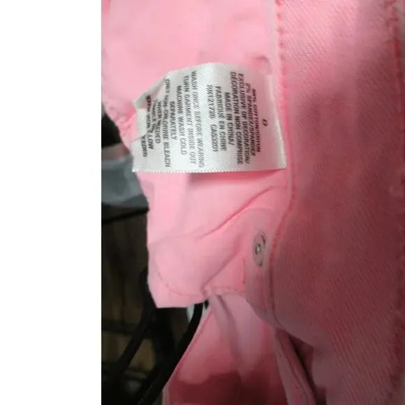 Aeropostale Pink Jean Shorts - Picture 4 of 5